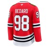 Chicago Blackhawks Trikot Fanatics Premium Connor Bedard 2024-25 Rot Heim - Herren